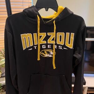 Champion Black and Yellow Mizzou Hoodie